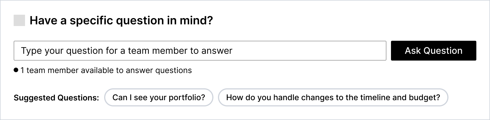 FAQ and Chat v2