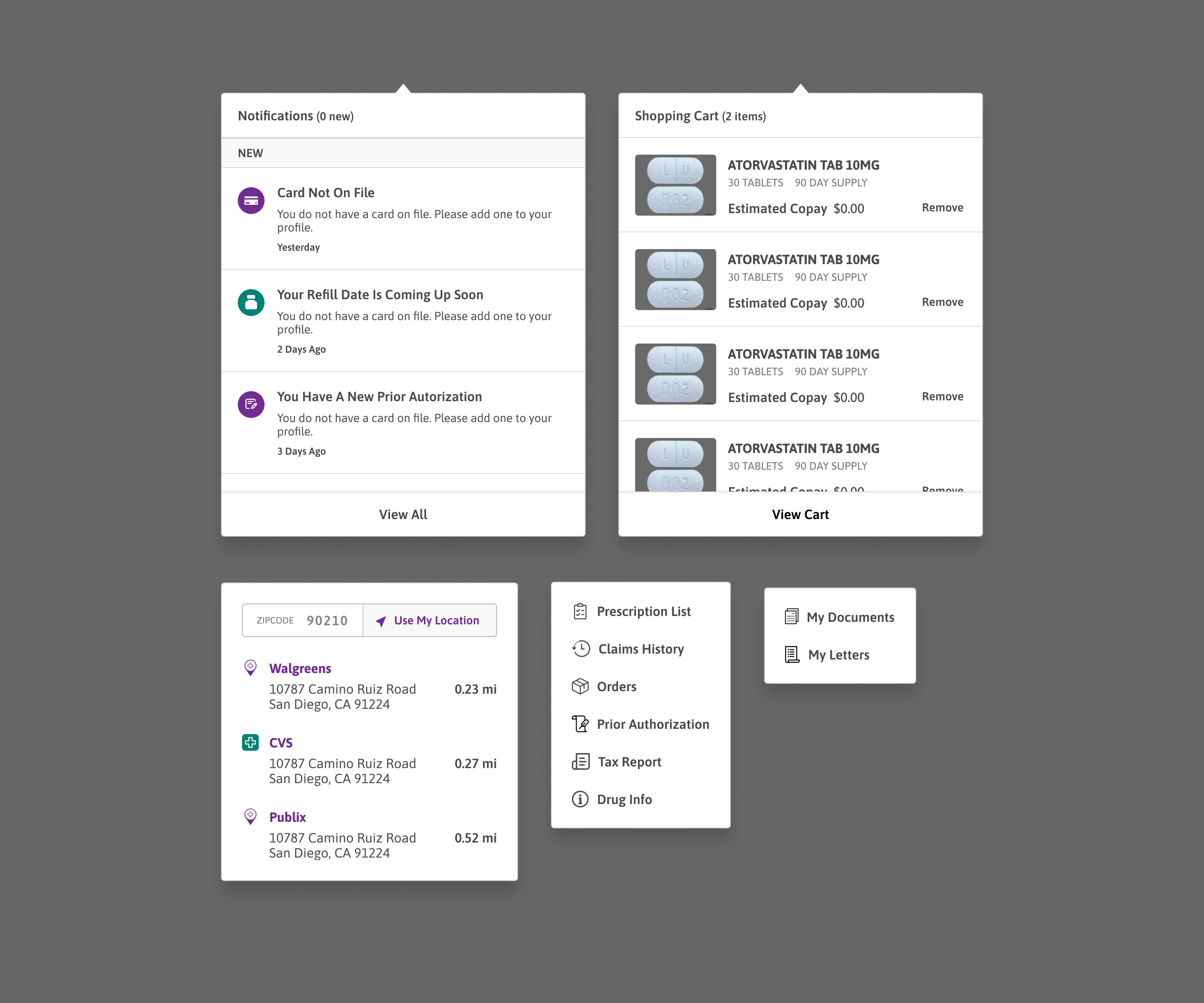 MedImpact developer handoff spec