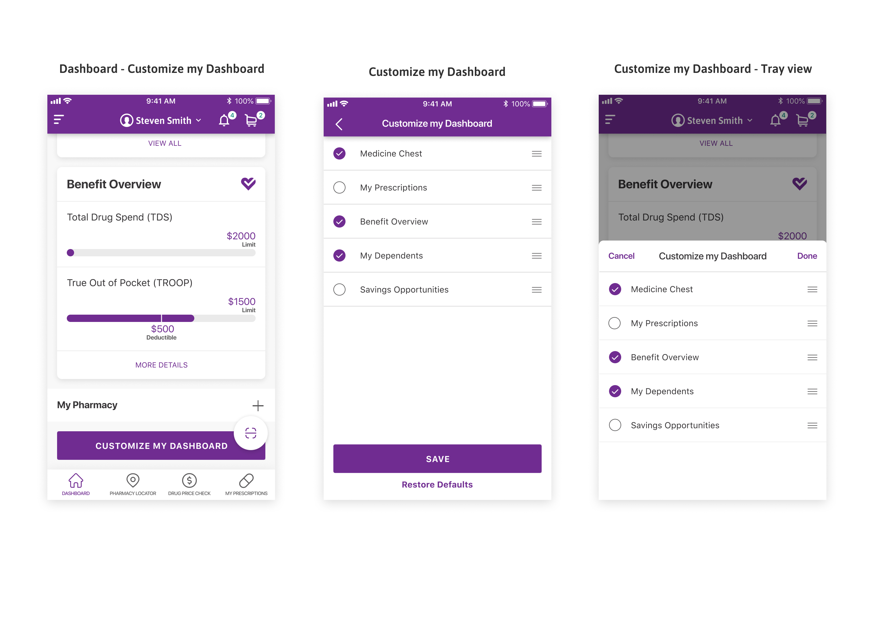 MedImpact developer handoff spec