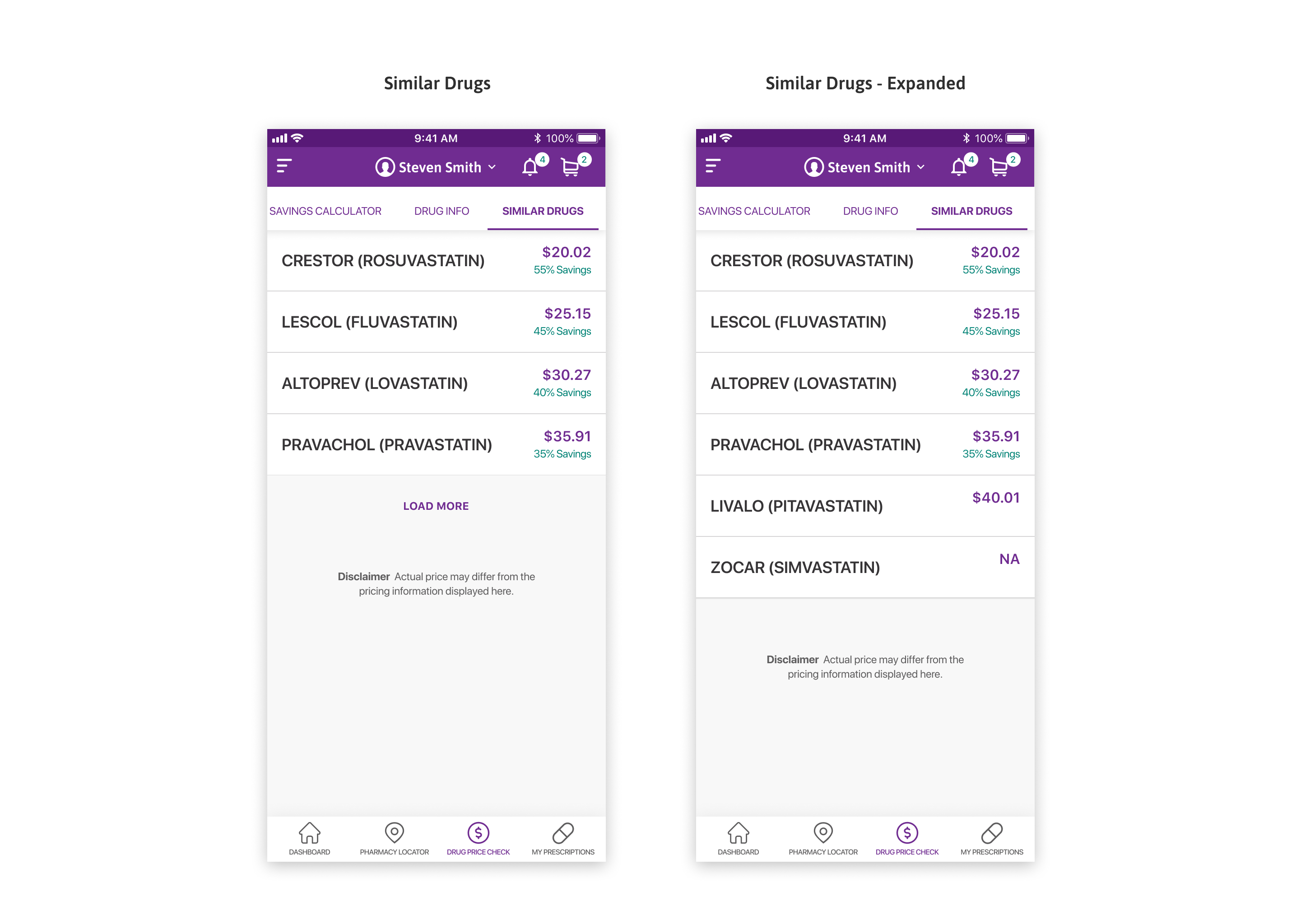 MedImpact developer handoff spec