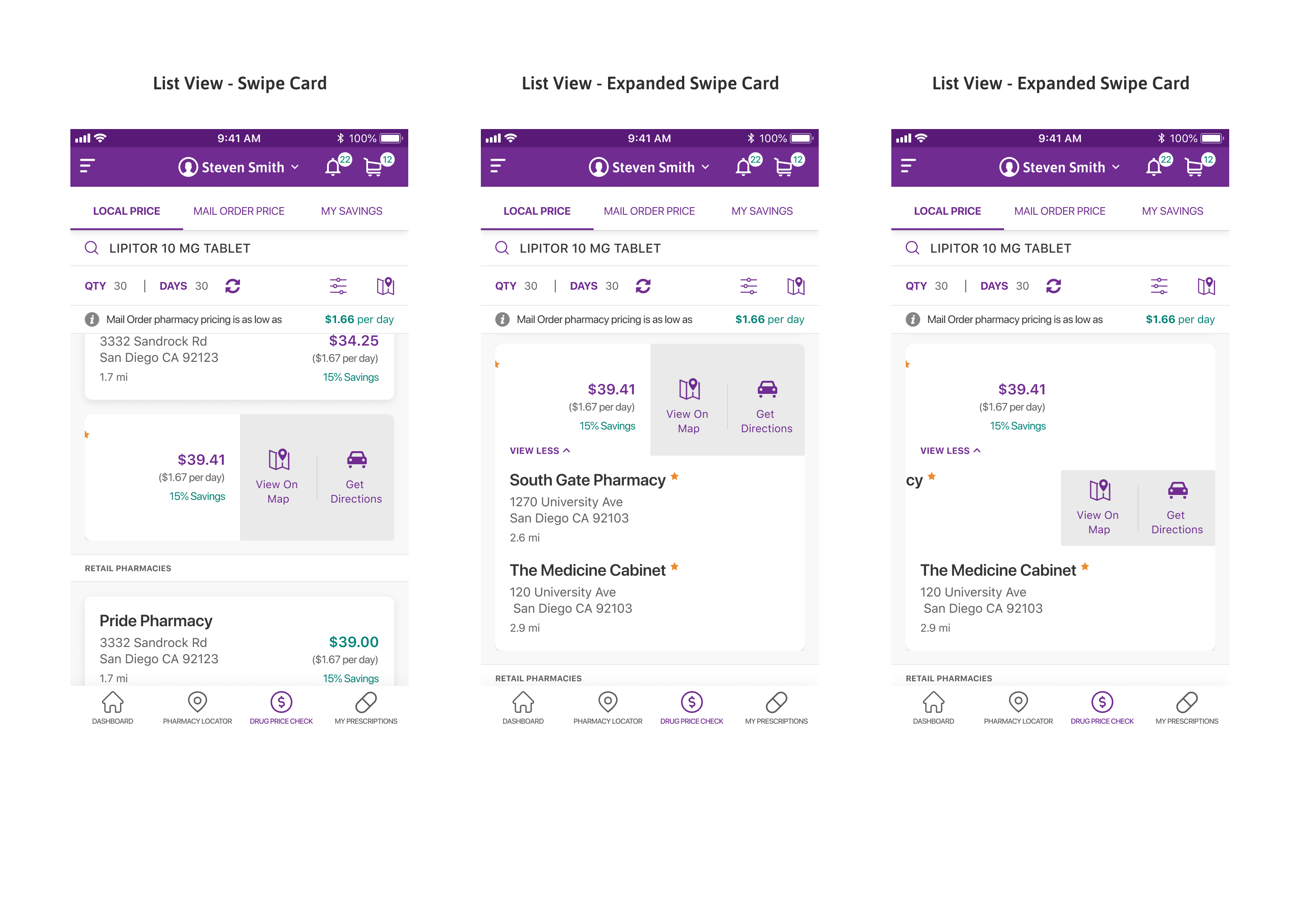 MedImpact developer handoff spec