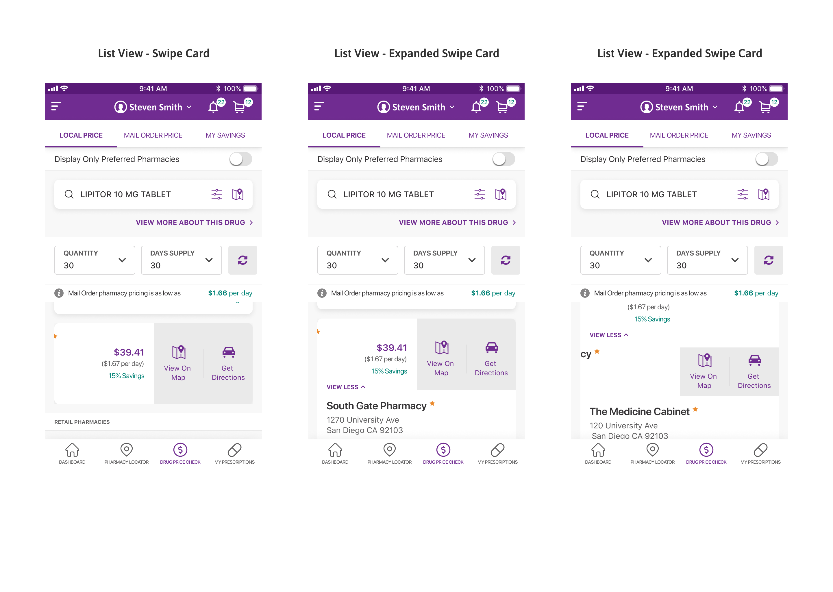 MedImpact developer handoff spec