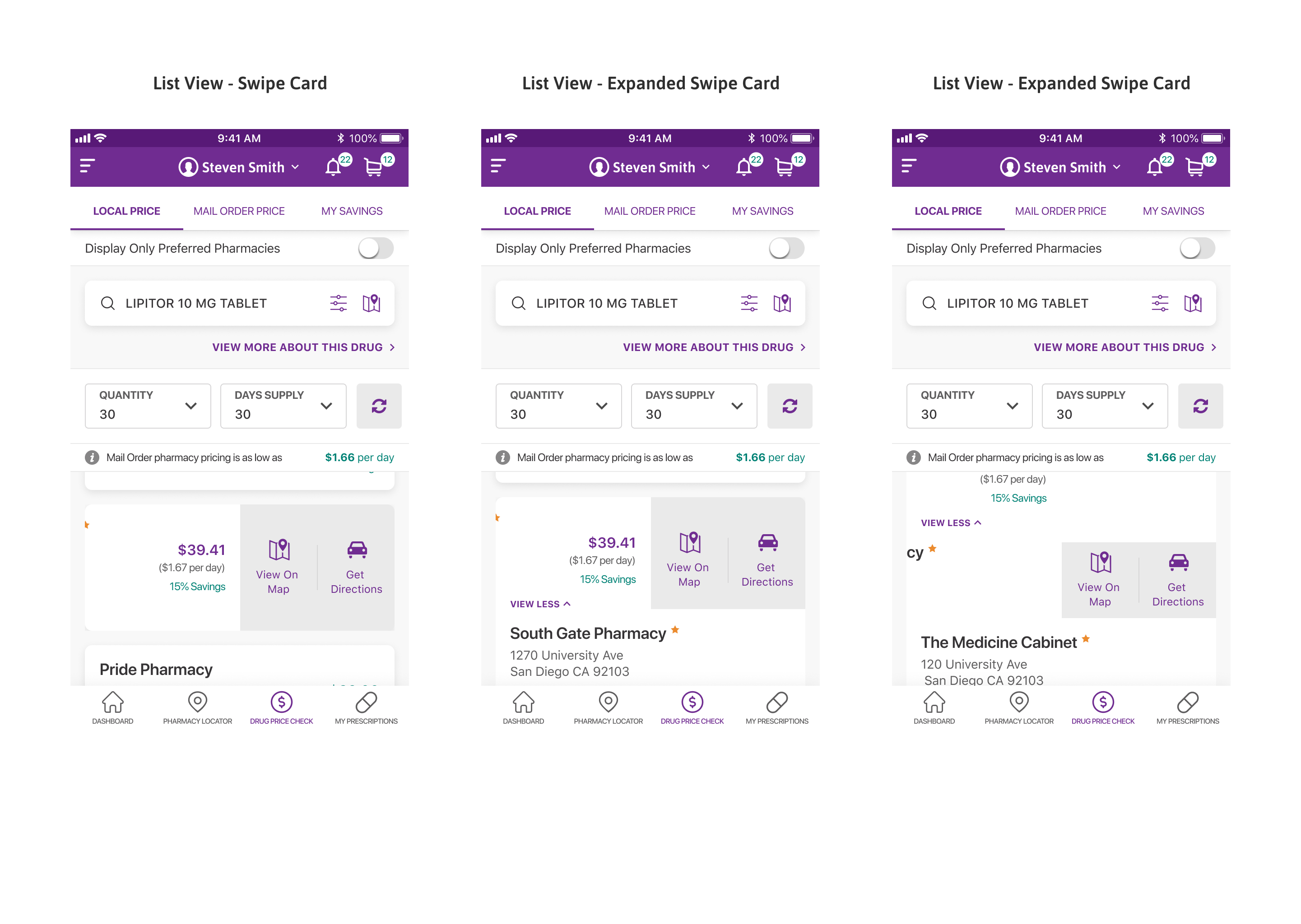 MedImpact developer handoff spec