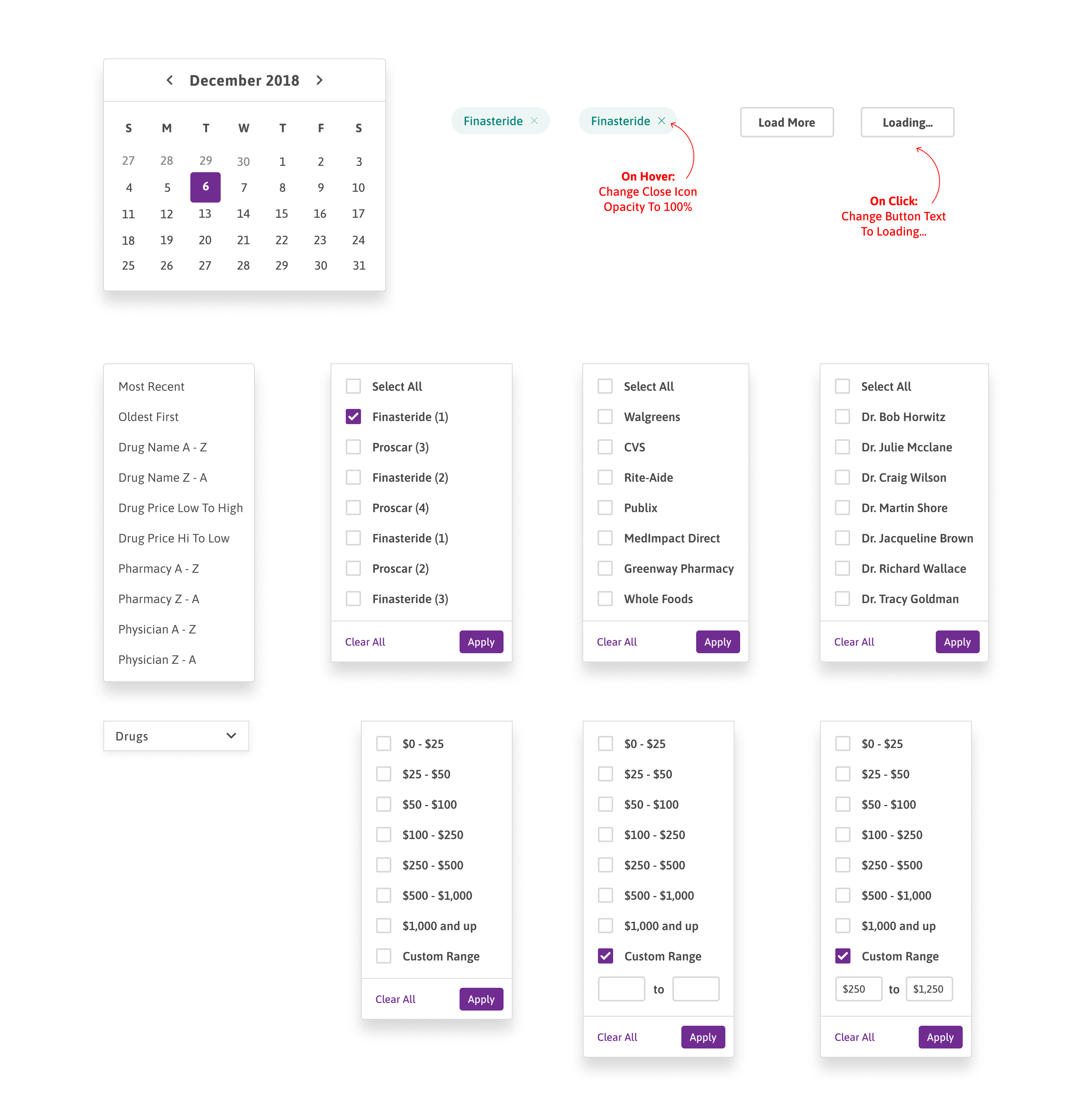 MedImpact developer handoff spec