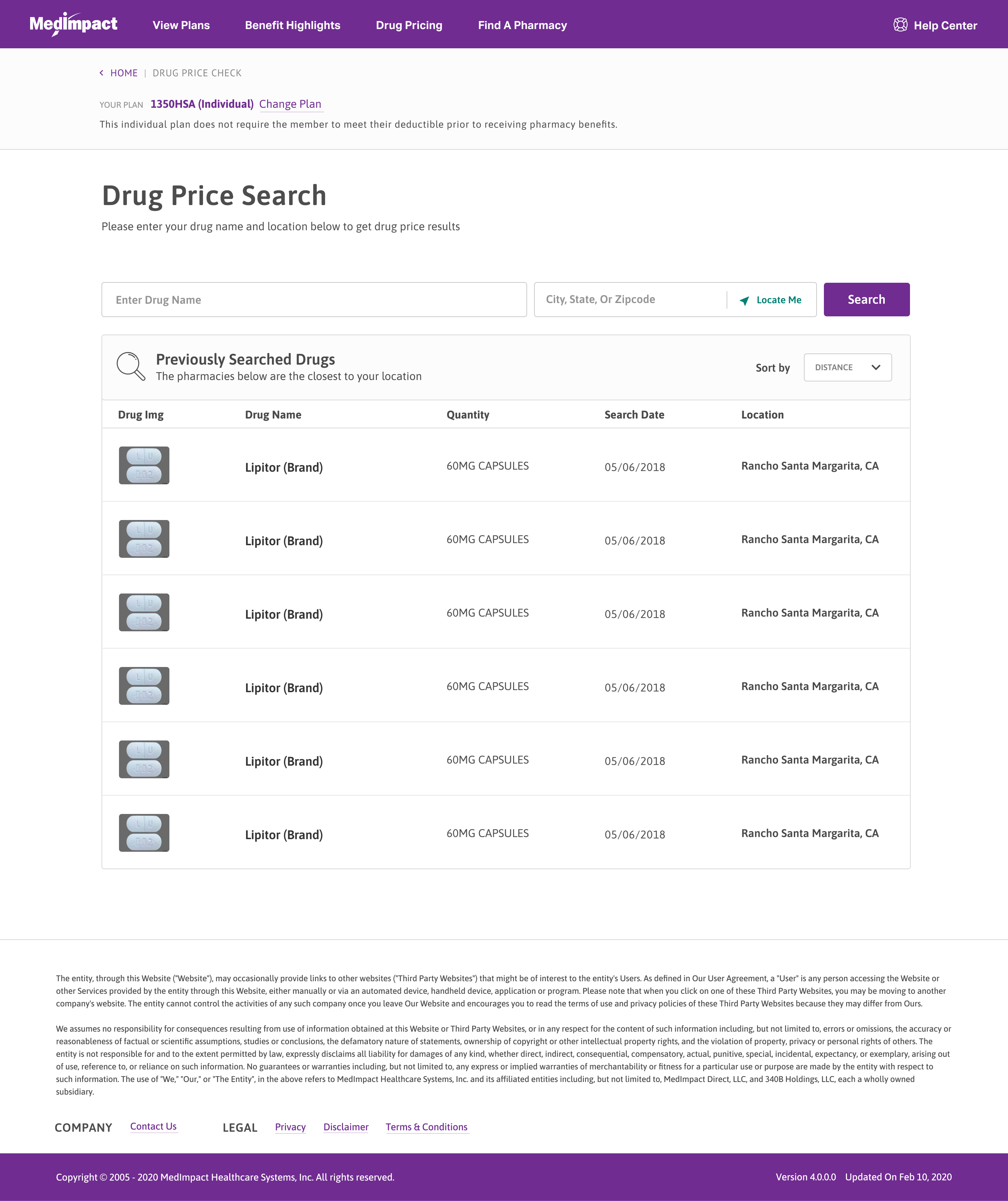 MedImpact Open Enrollment — drug-price-check